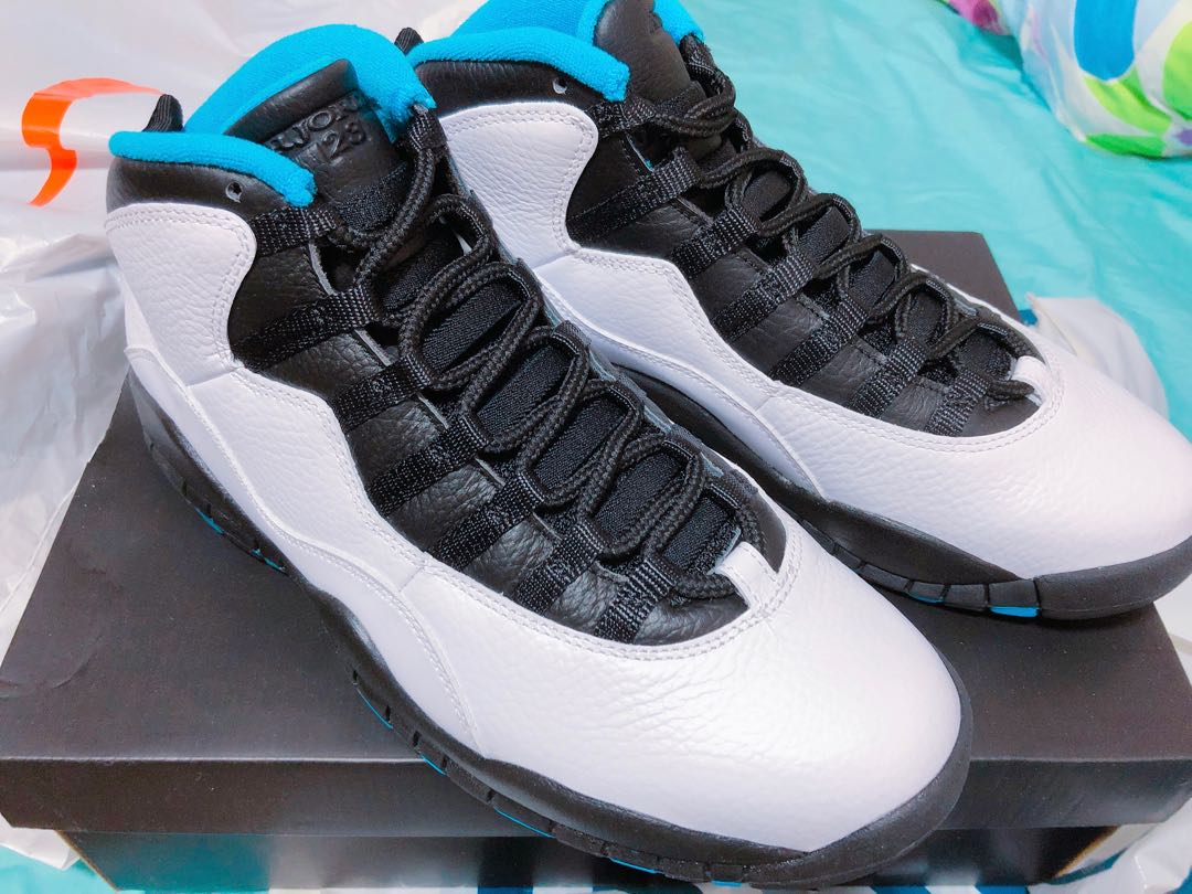 Air Jordan 10 legend blue US10, 男裝