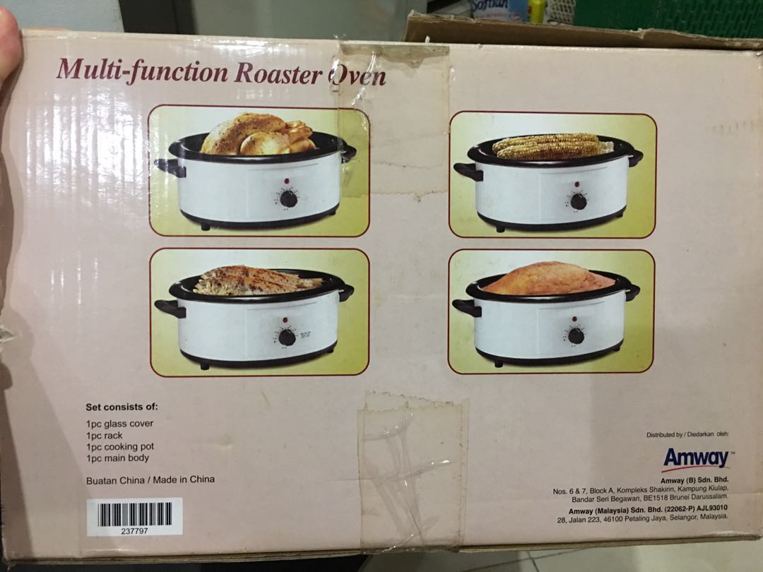 Amway Multi Function Roaster Oven Kitchen Appliances On Carousell