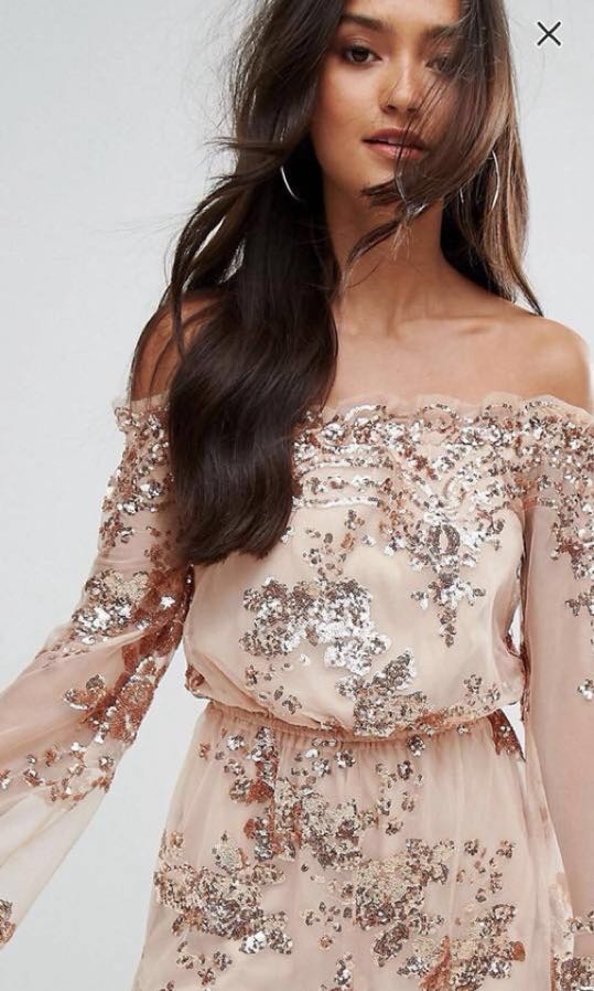 Love and other things sequin dress cheap