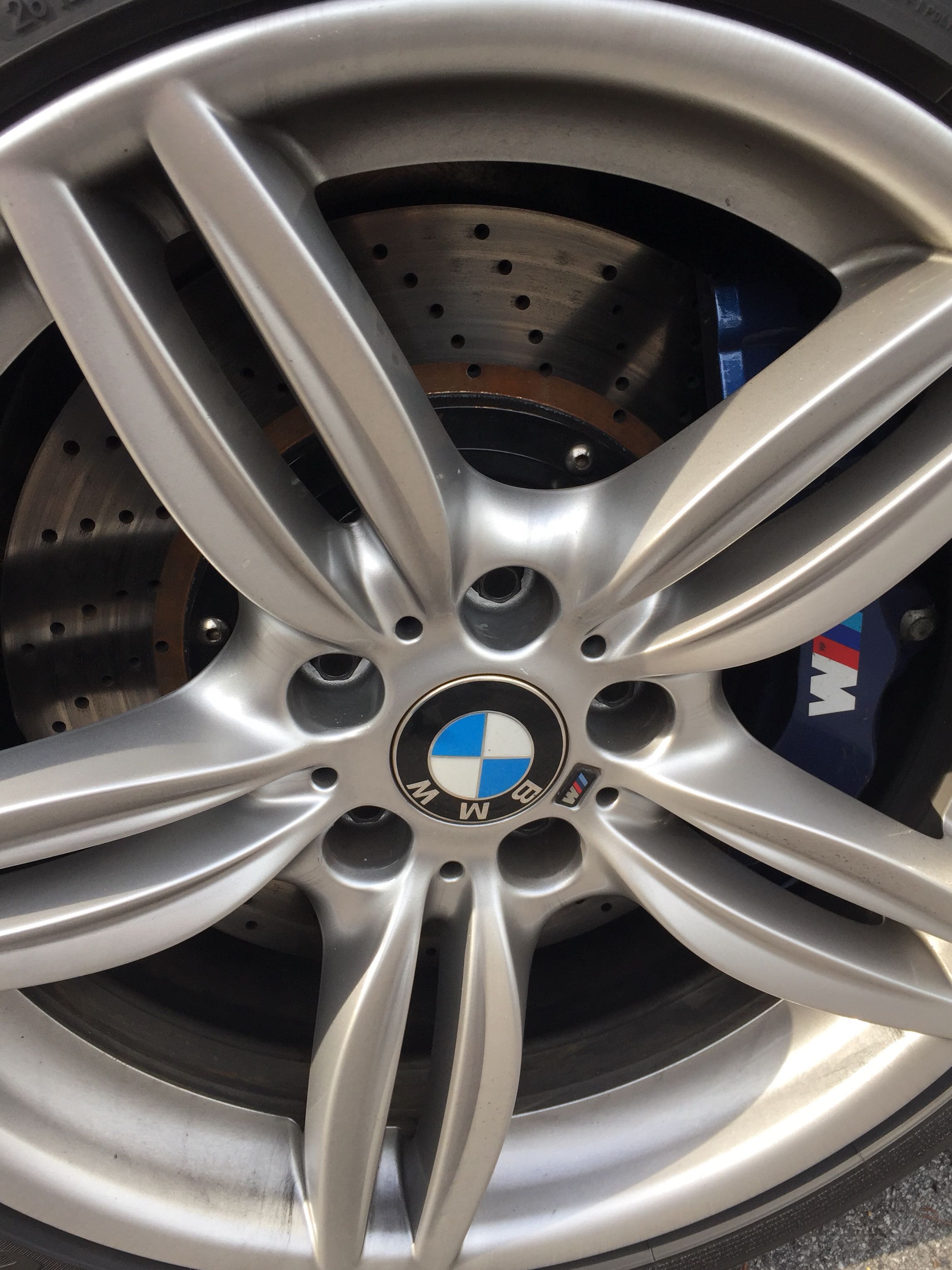 BMW F10 535-Series Genuine M Double Spoke Wheels 351 19, Auto ...