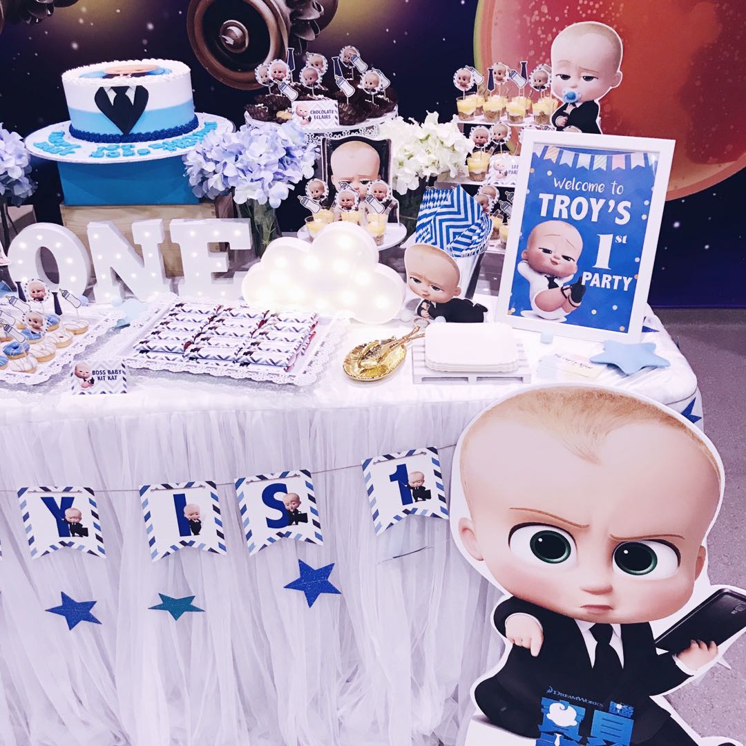 BOSS BABY TABLE DECOR, Babies & Kids on Carousell