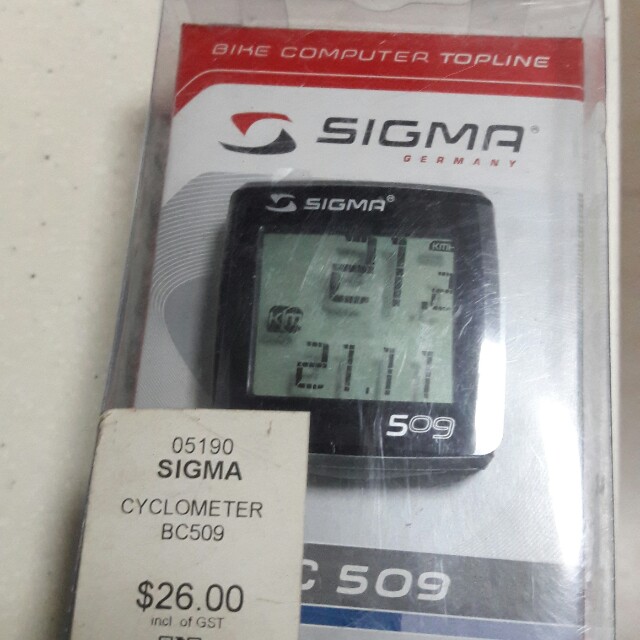 sigma cyclometer