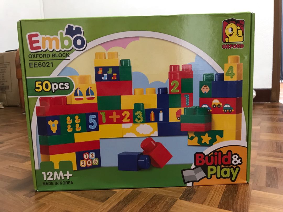 Brand New Oxford Embo Building Blocks Babies Kids Toys