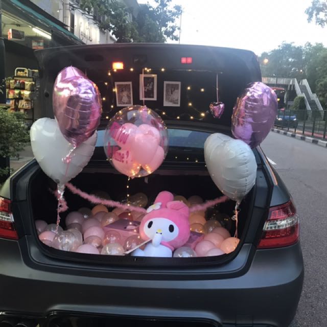 Car Boot Balloon Surprise Bulletin Board Preorders On Carousell
