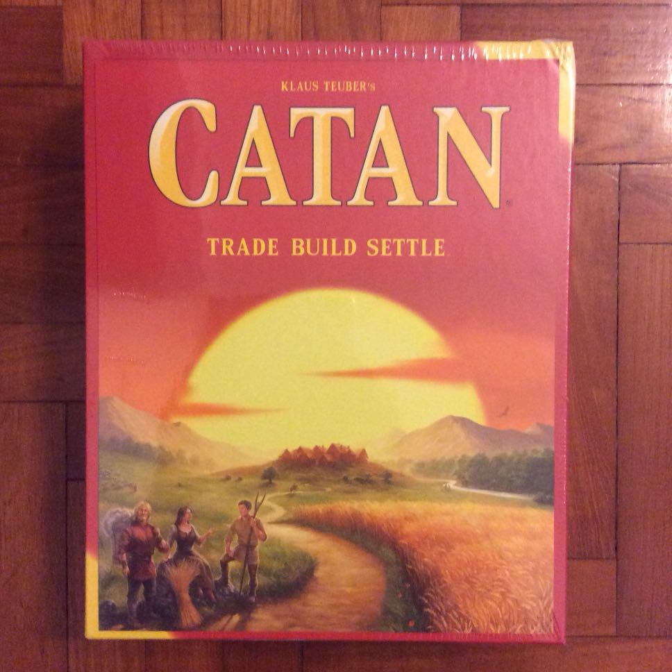 Catan 5th Edition board game (NOT FAKE, dented), Hobbies & Toys, Toys