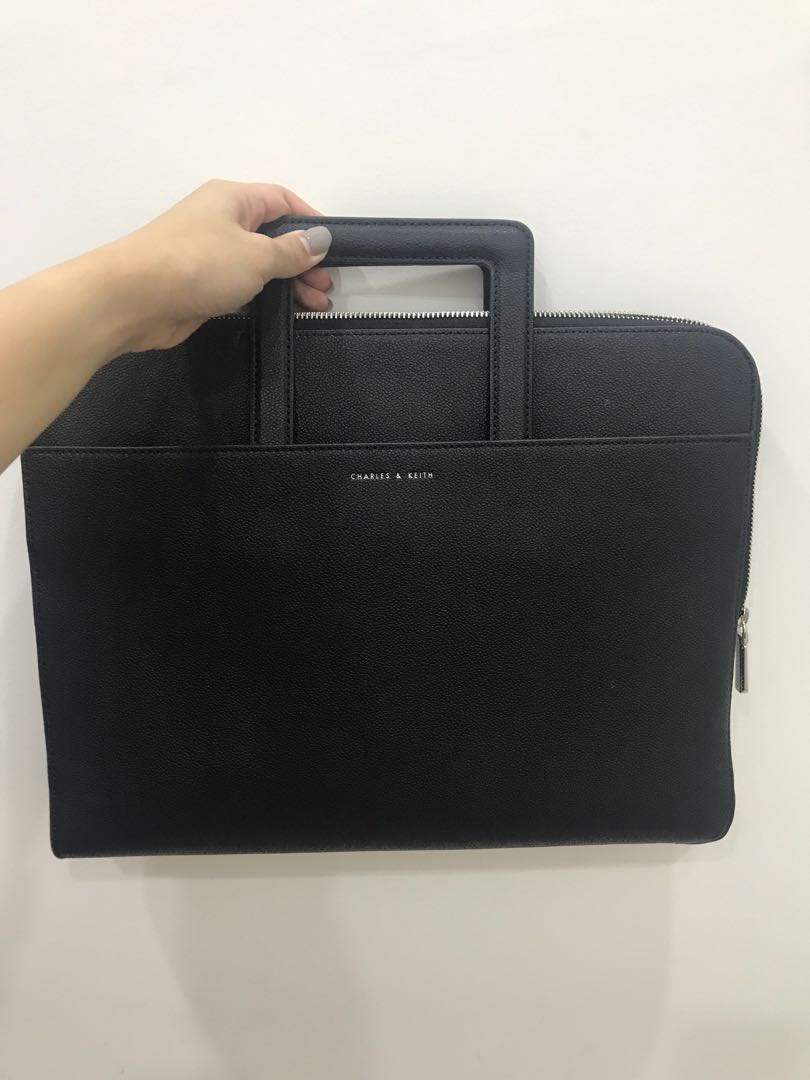 laptop bag charles and keith