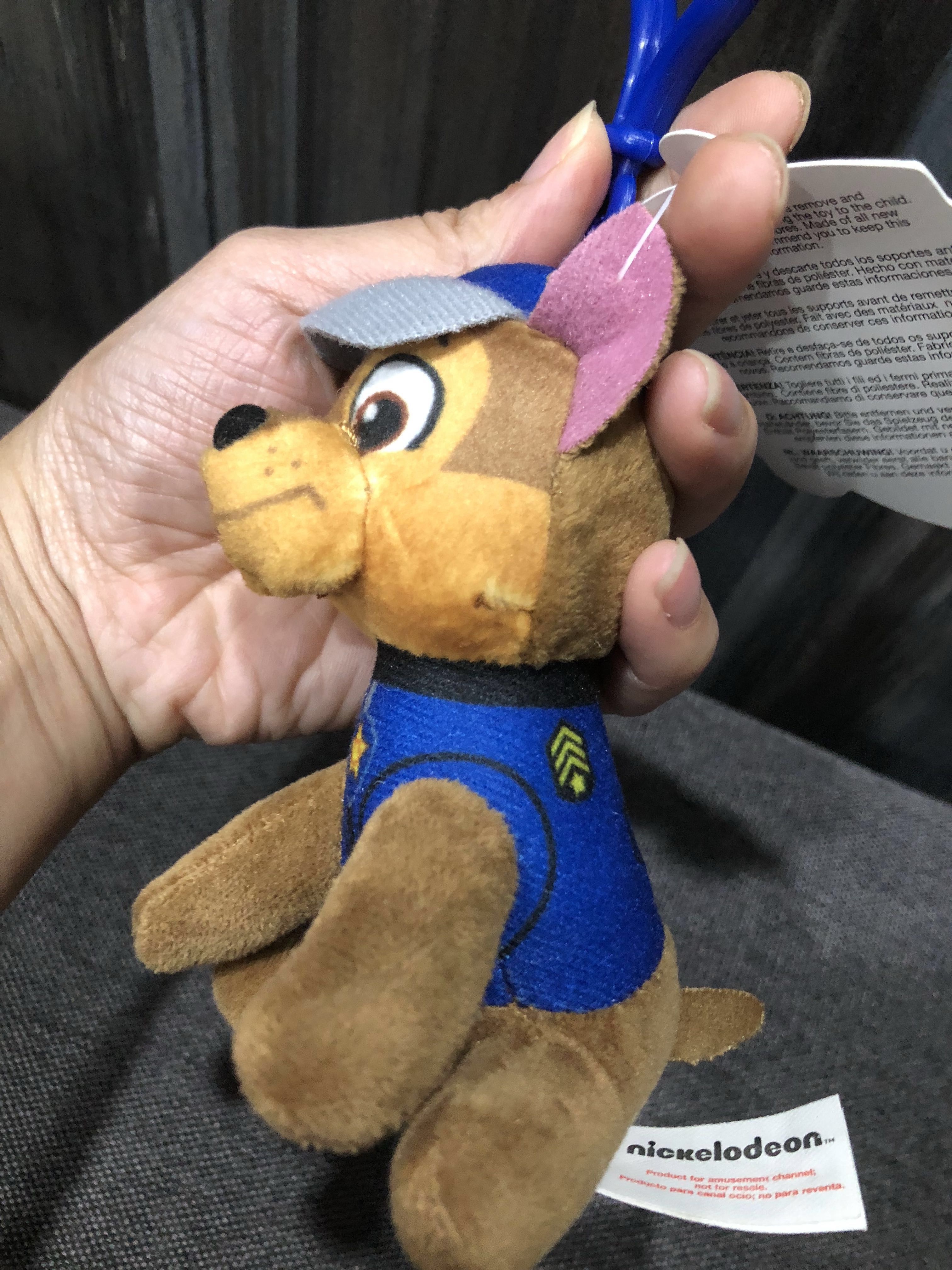 Paw patrol plush keychain top