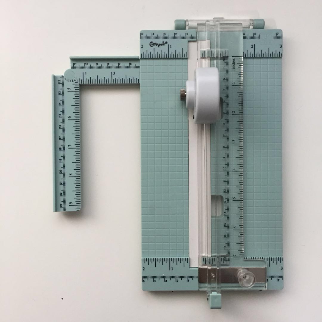 CutterBee Cutterpede Mini Paper Cutter with Rotary Blade, Hobbies