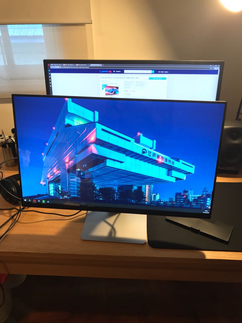 Dell S2715H 27-inch IPS Monitor, Computers & Tech, Parts & Accessories ...