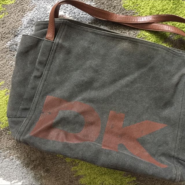 dkny canvas bag