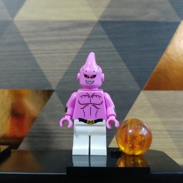 Lego Minifigures Dragon Ball Z Majin Buu Mini Figure Manga Anime Toys –  DelsBricks Minifigures