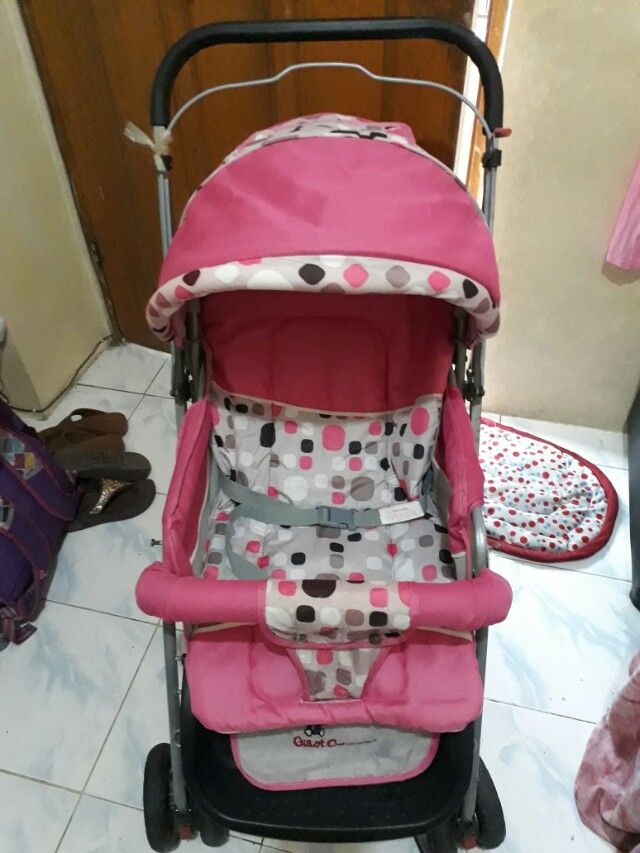 giant carrier stroller pink