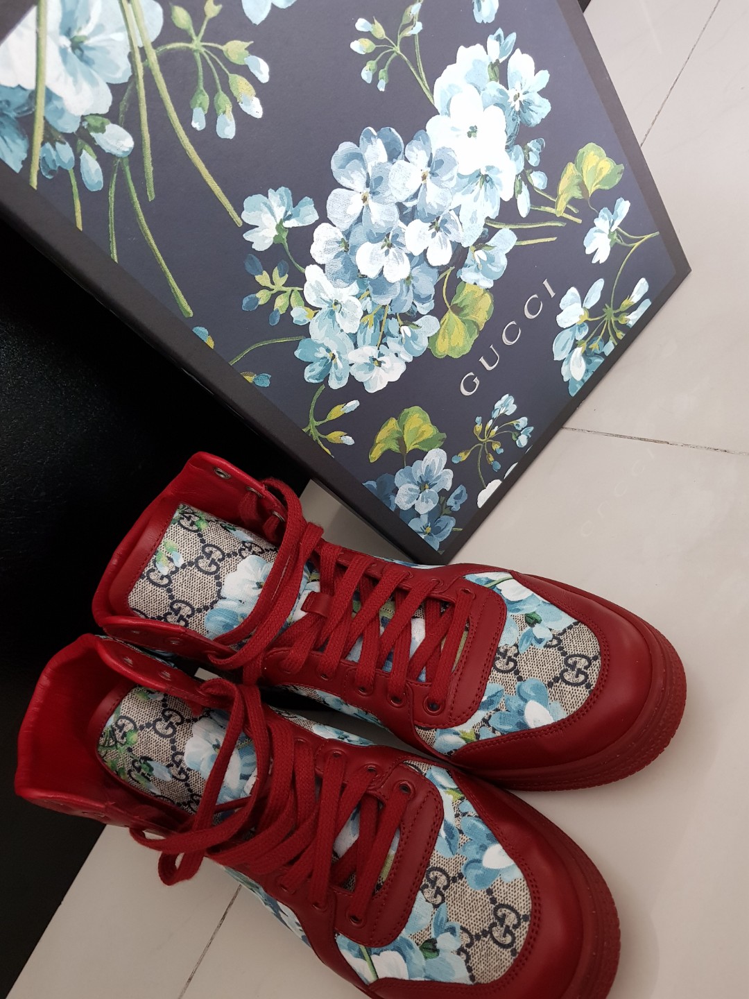 gucci ankle sneakers