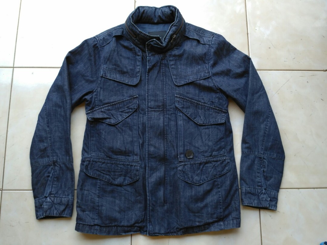 Casual Parka Jeans Denim jacket, Fesyen 