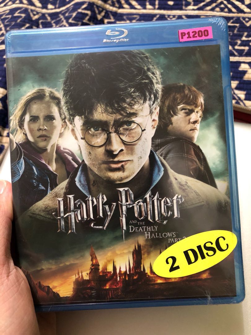 Harry Potter and the Deathly Hallows Blu-ray (Category: Storybooks) located in Manila. Submitted by anggege (Listing ID 162328986, Image 1). Description: Sealed Harry Potter and The Deathly Hallows Part 2 Blu-ray (2 disc). Original price is P1,200 and now selling for P900. .