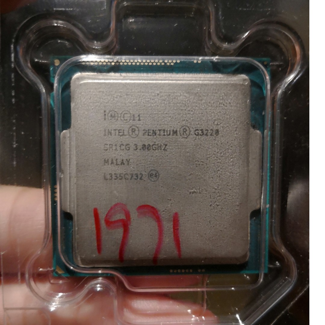 Intel Pentium G32 Processor Cooler Electronics Computer Parts Accessories On Carousell