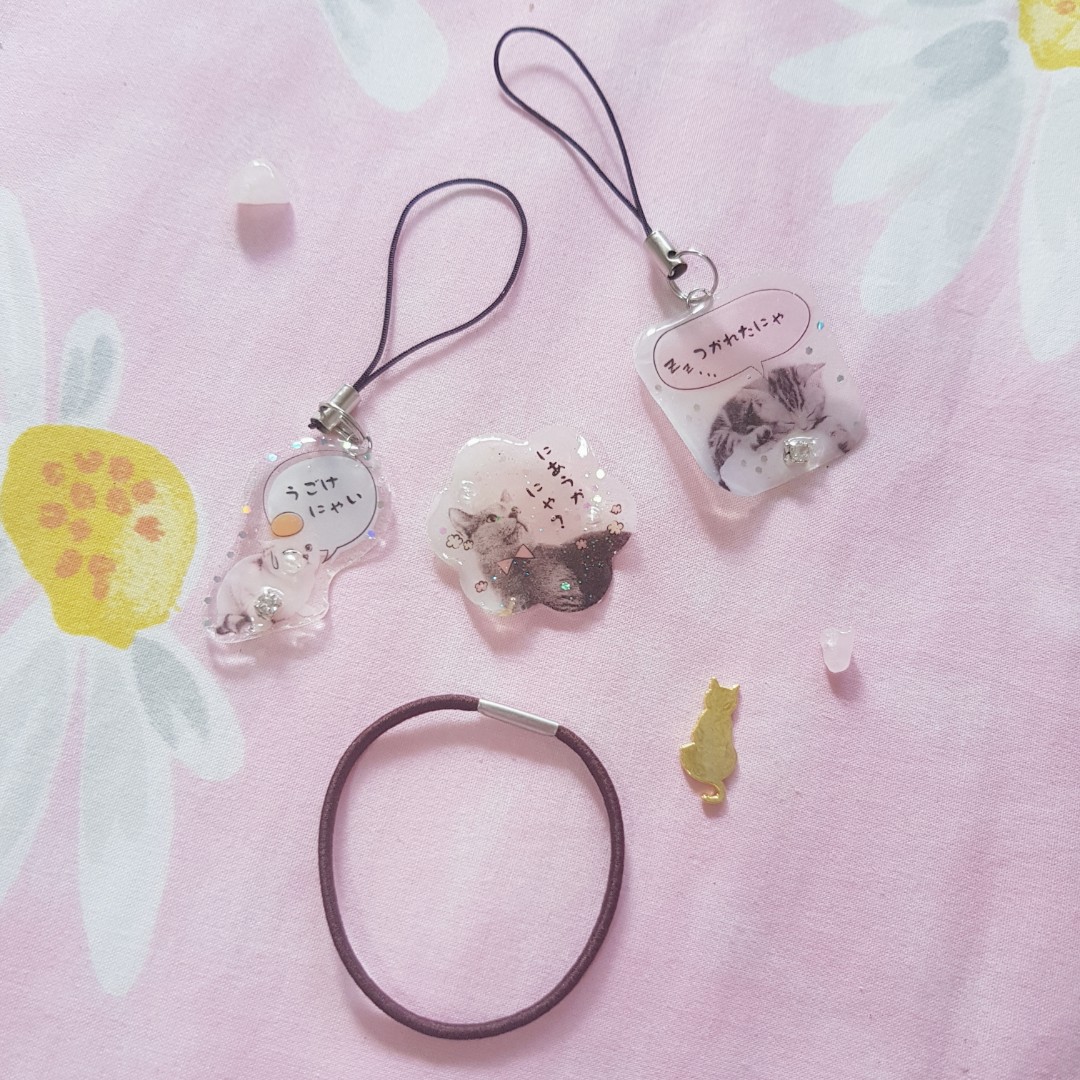 Japanese Cat Hair Ties Handmade Women S Fashion Accessories On