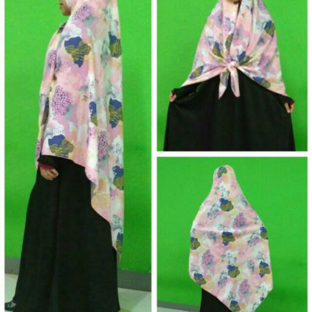 Jilbab Segi 4 Jumbo Bahan Wolfis Olshop Fashion Olshop Muslim On