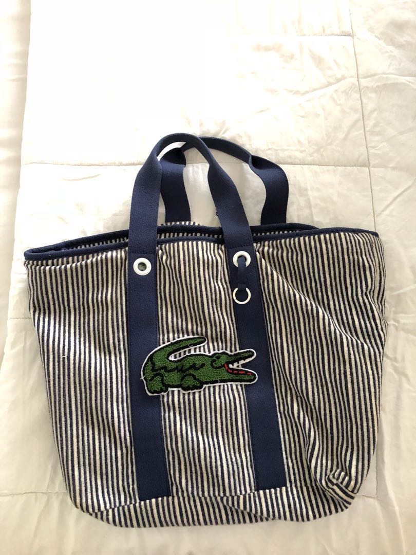 Lacoste Terry Cloth Tote, Women's 