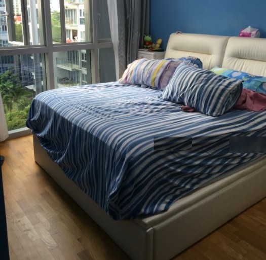 Lady Americana Imperial Crown King With Storage Bed Frame