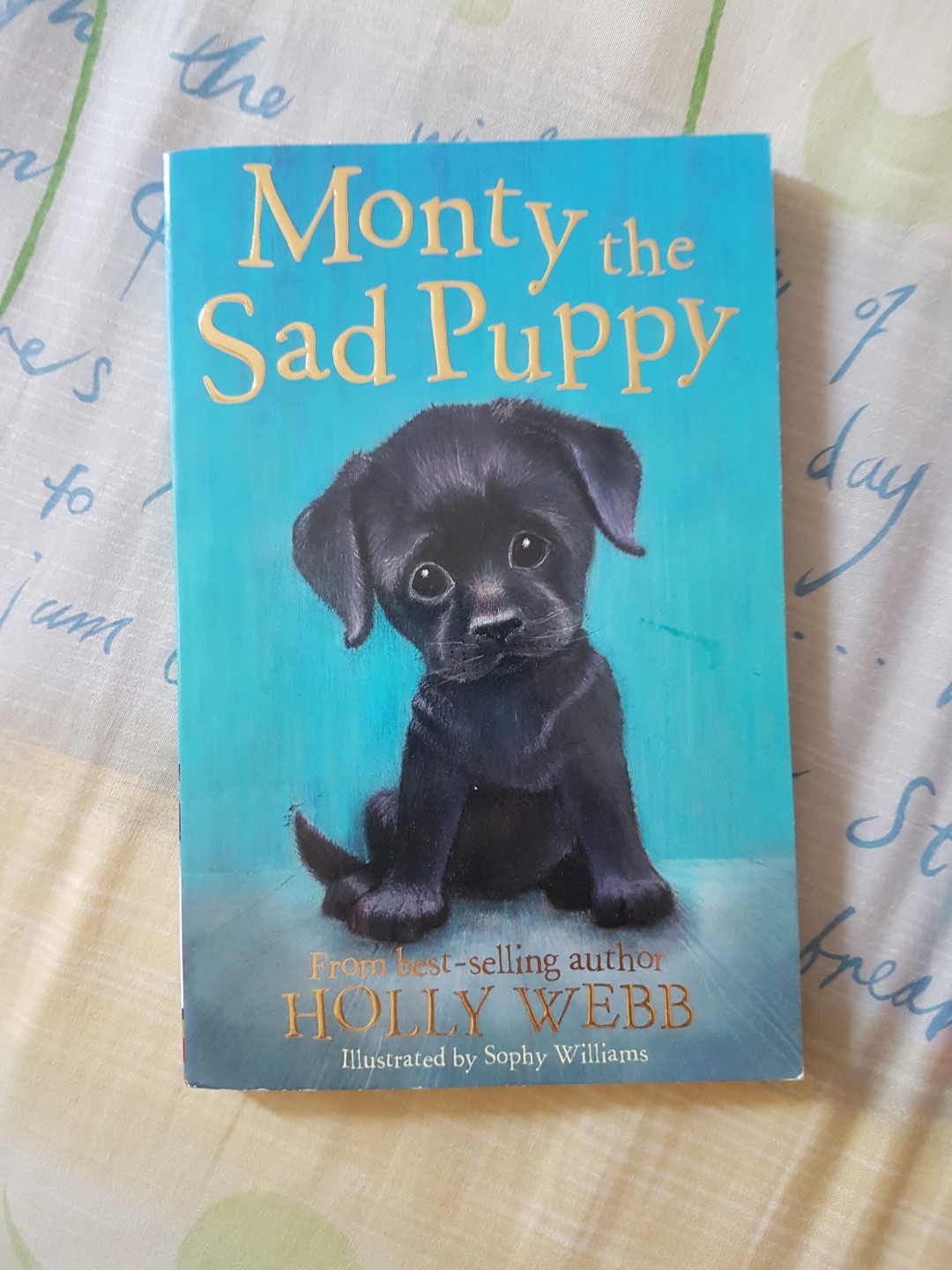 monty the sad puppy