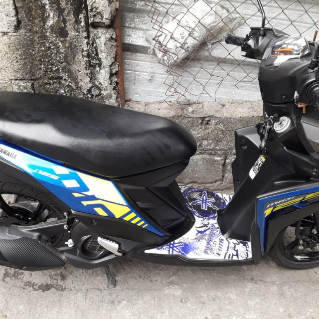Mio i 125 blue gray m3, Motorbikes on Carousell