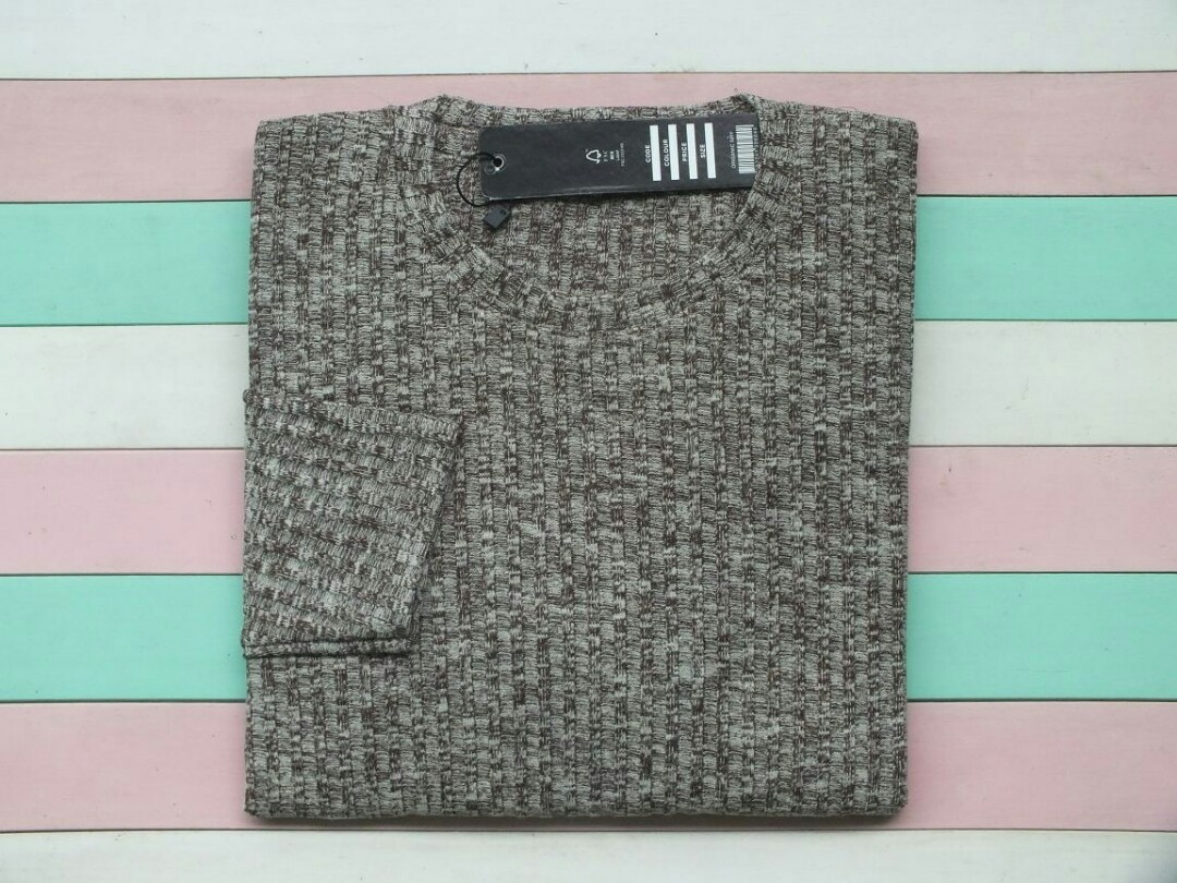 Motif Rajut Coklat Olshop Fashion Olshop Wanita On Carousell