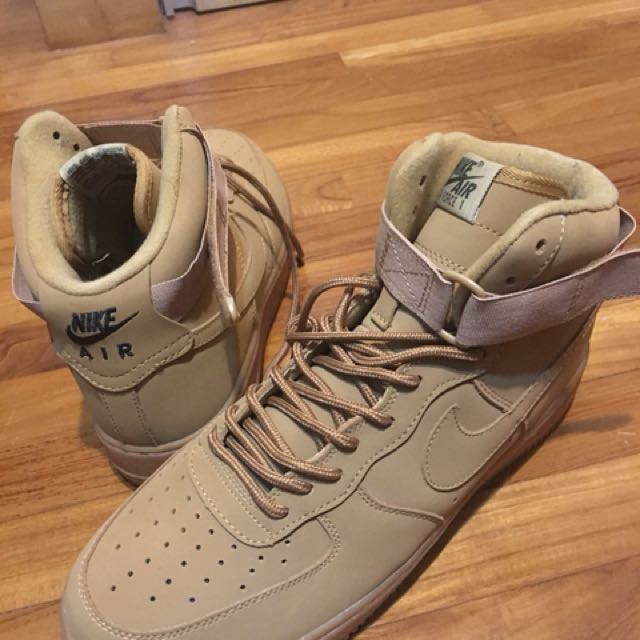 sizeer nike air force 1 high