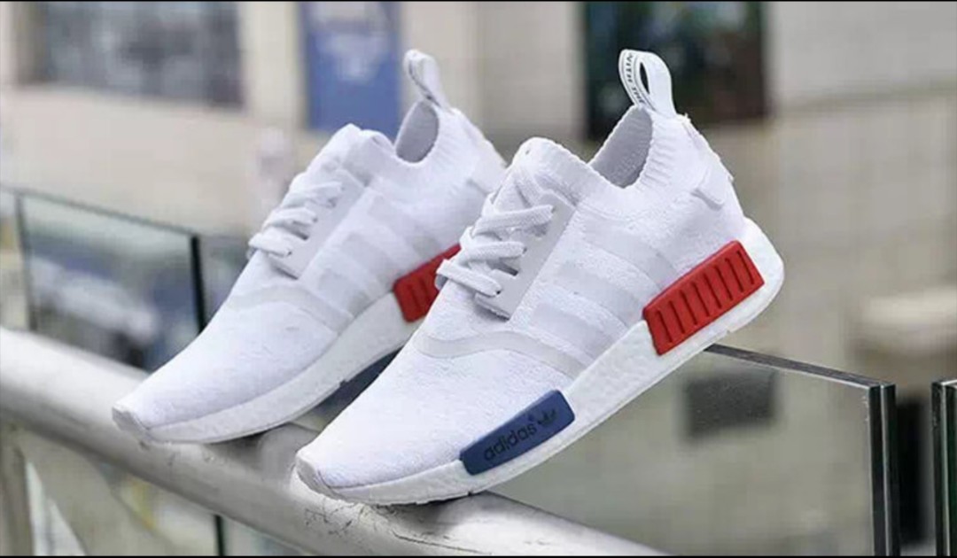 NMD OG White Men s Fashion Footwear Sneakers on Carousell
