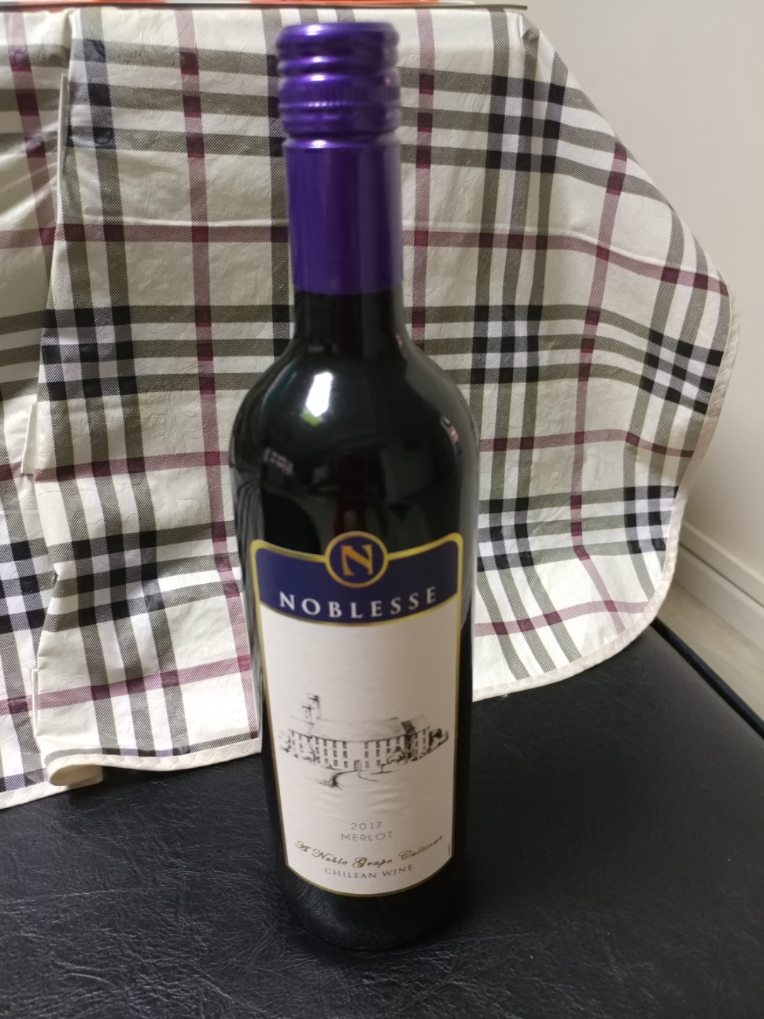 Noblesse Chilean Wine Merlot 2017 Red Wine 15 Only Food