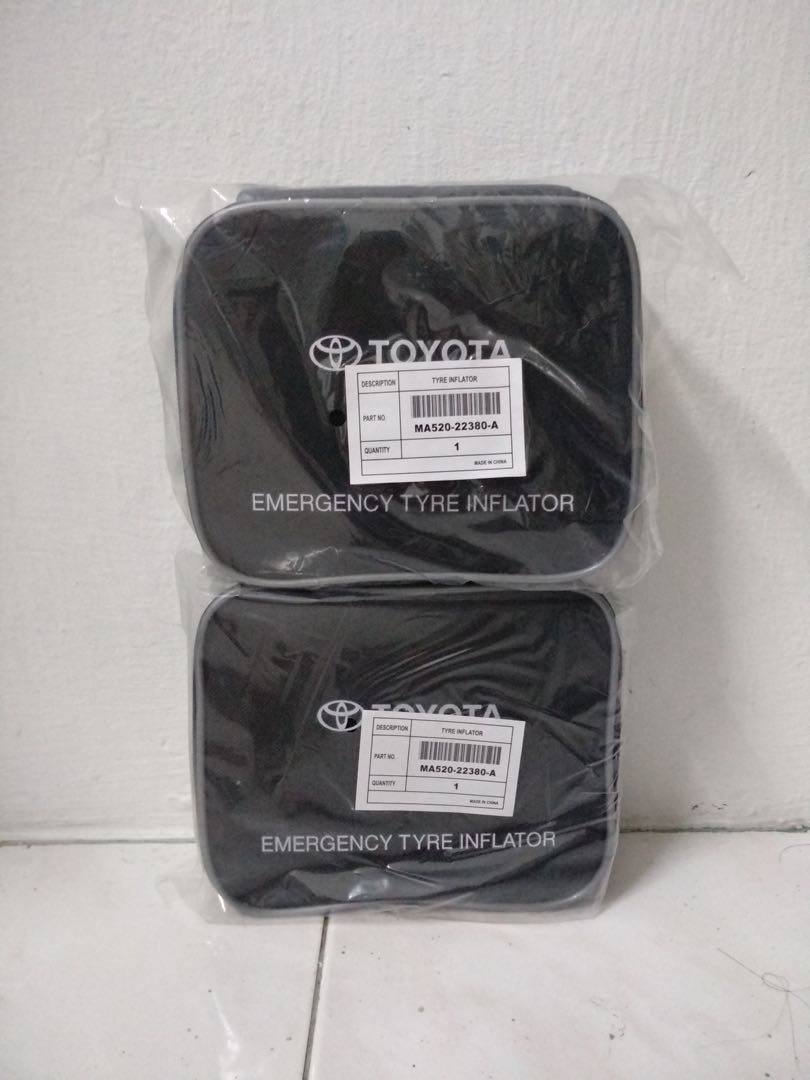 Original Toyota tyre inflator pump Auto Accessories on Carousell