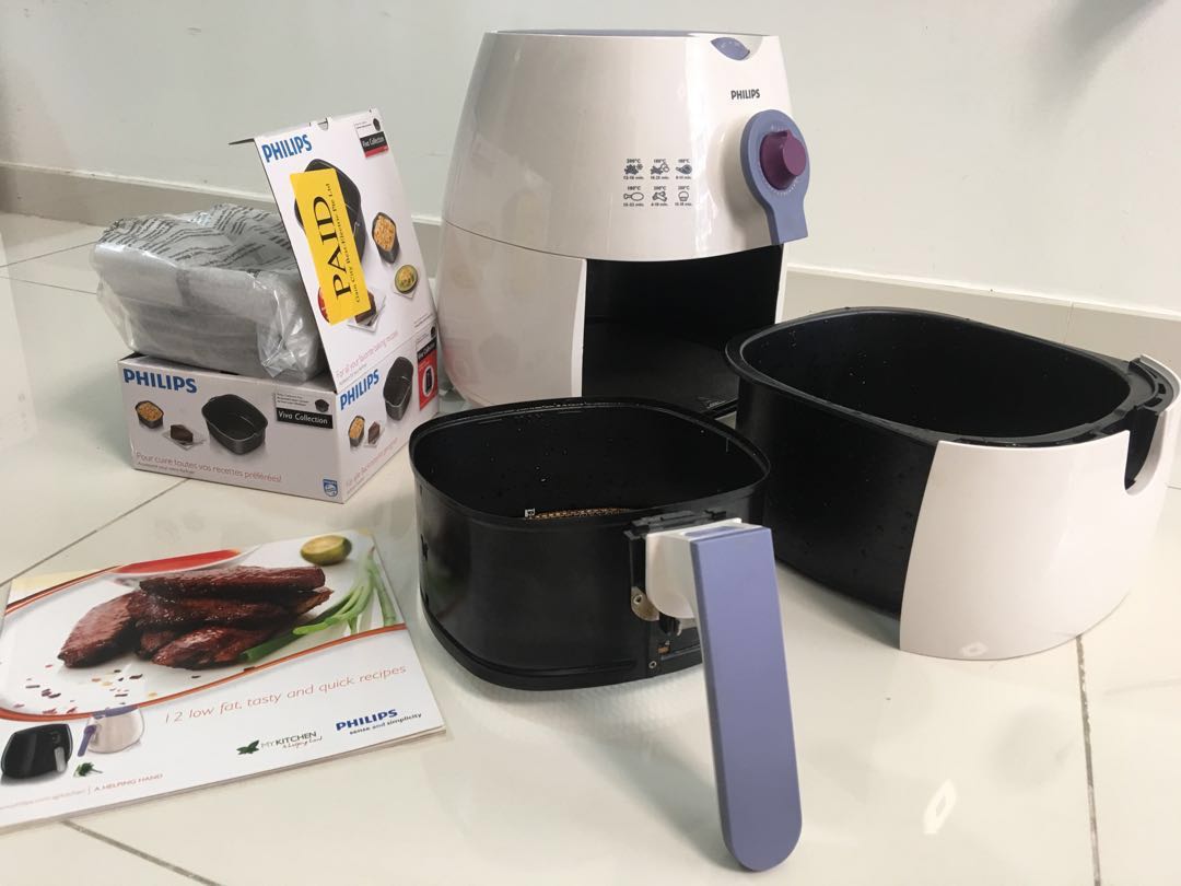 Philips Air Fryer White HD9220, TV & Home Appliances, Kitchen