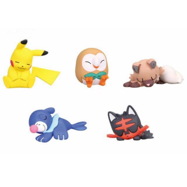 sleeping pokemon figures
