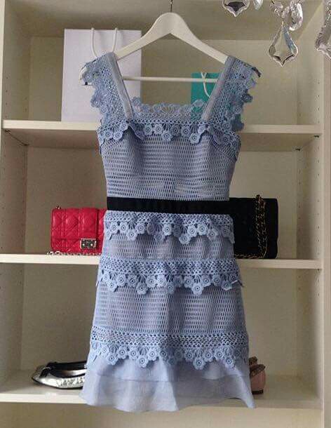 Self portrait outlet petunia dress