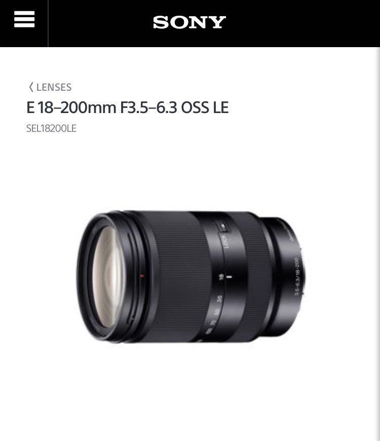 Sony 18 0mm F3 5 6 3 Oss Lens Apsc E Mount With Warranty Photography On Carousell Sony 18 0mm F3 5 6 3 Oss Lens Apsc E Mount With Warranty Photography On Carousell