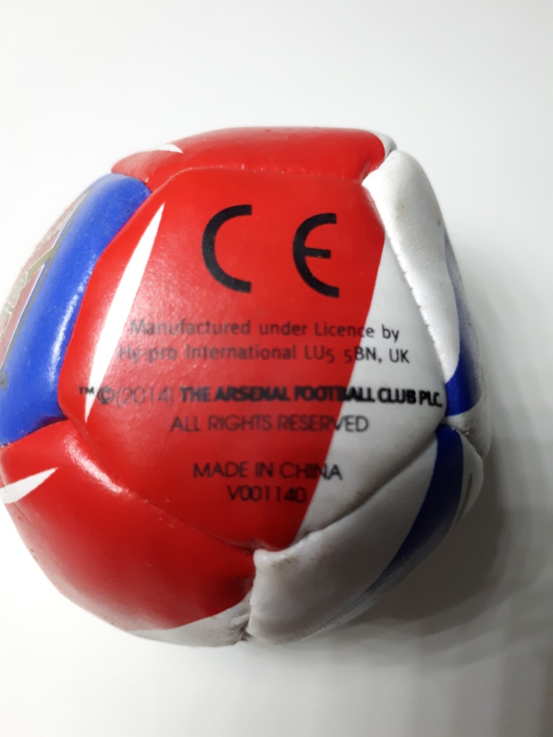 arsenal stress ball