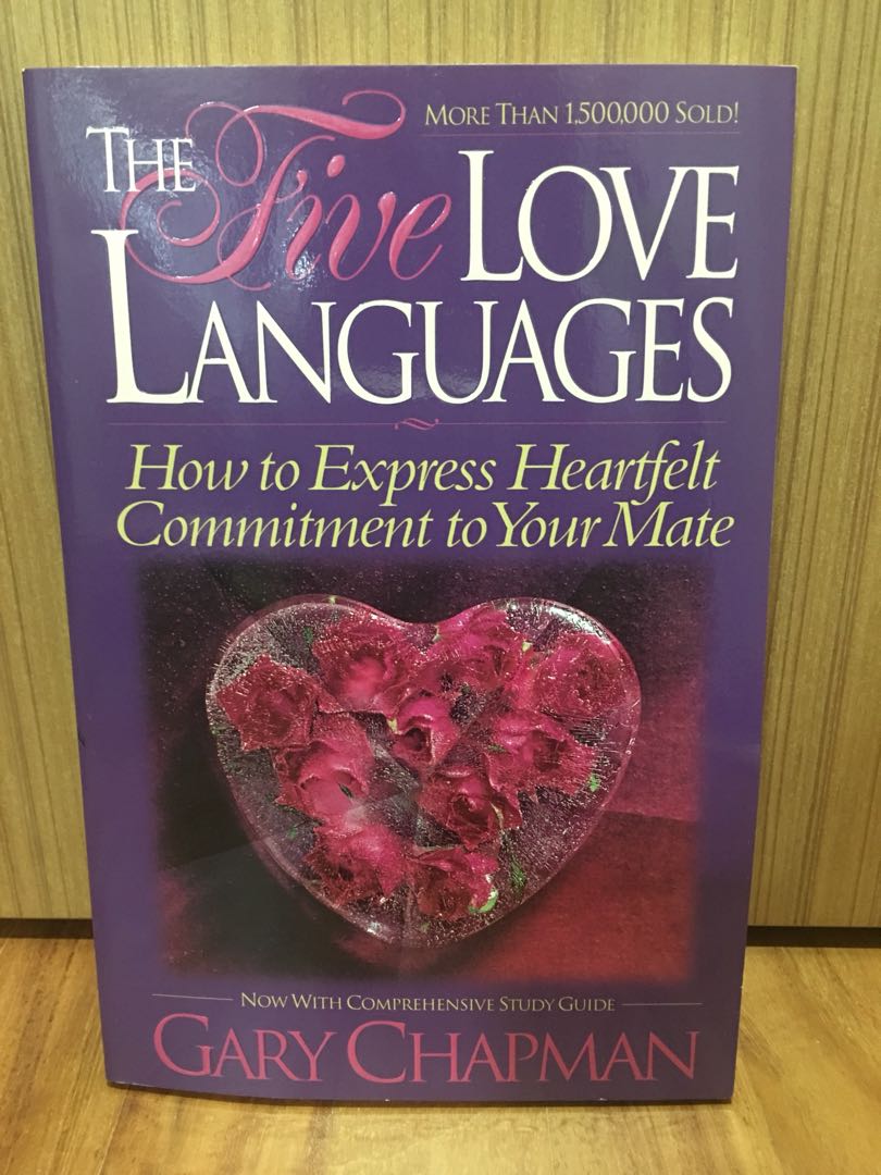 The Five Love Languages Books Stationery Fiction On Carousell
