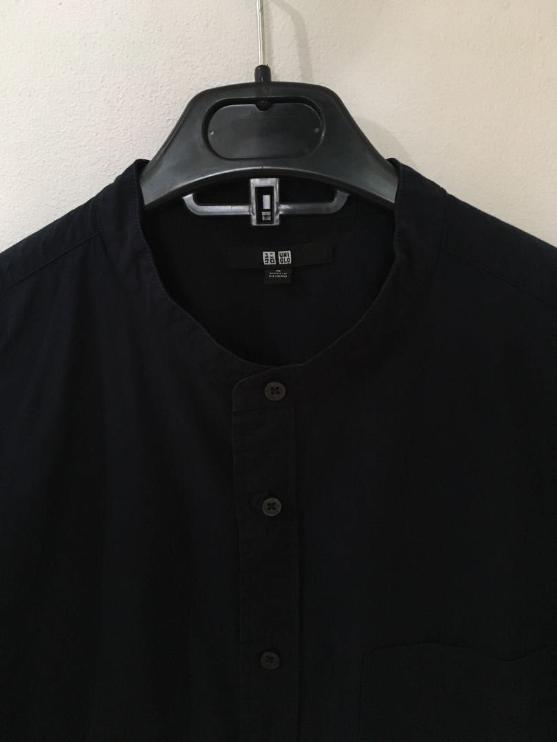 chinese collar uniqlo