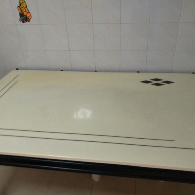 Used marble table, Furniture & Home Living, Furniture, Tables & Sets on