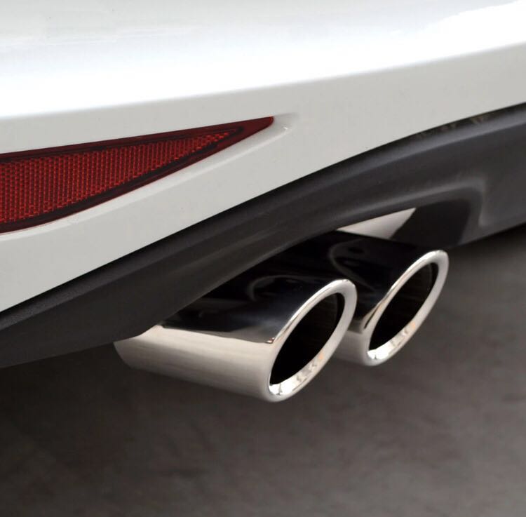 VW Audi Exhaust Tip, Car Accessories on Carousell