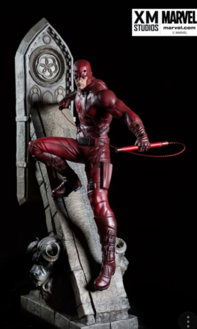 Xm studios daredevil statue 1/4, Hobbies & Toys, Toys & Games on Carousell