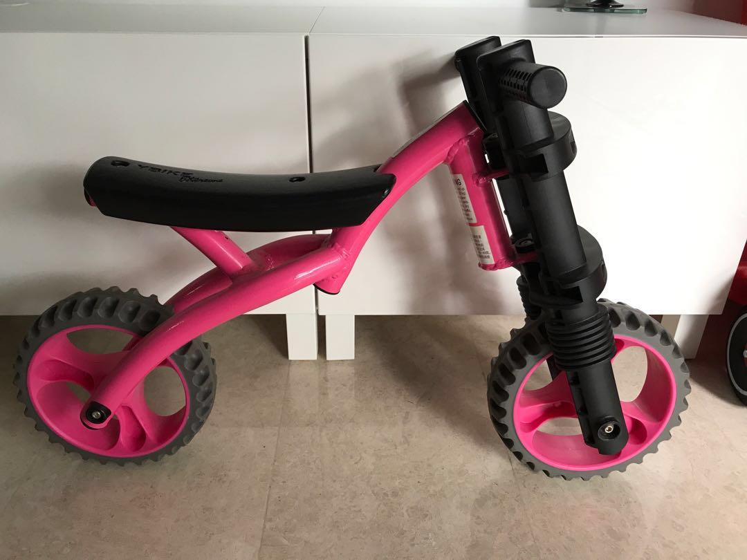 YBIKE Extreme Balance Bike Pink Babies Kids Babies Kids Fashion on Carousell