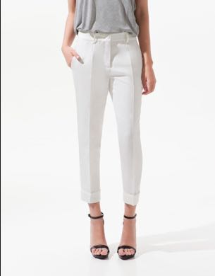 White trousers womens zara Clearance