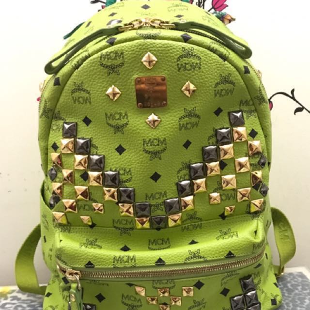 100% authentic MCM backpack, Luxury, Bags & Wallets on Carousell