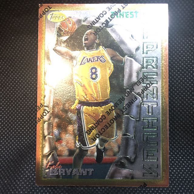 1996 topps finest kobe bryant