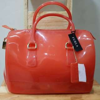 Furla 706923 Handbag Candy Bag Papaya