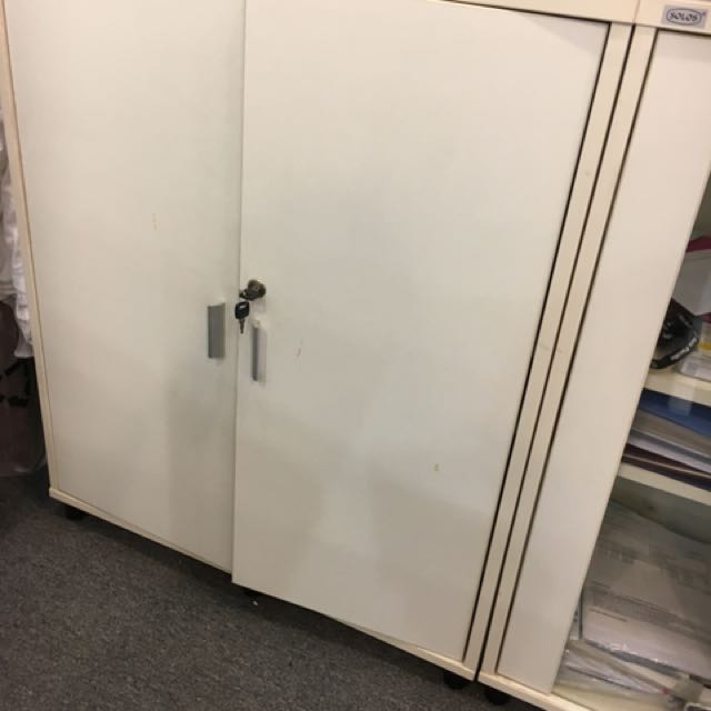 2 Doors Cabinet With Lock Furniture Shelves Drawers On Carousell