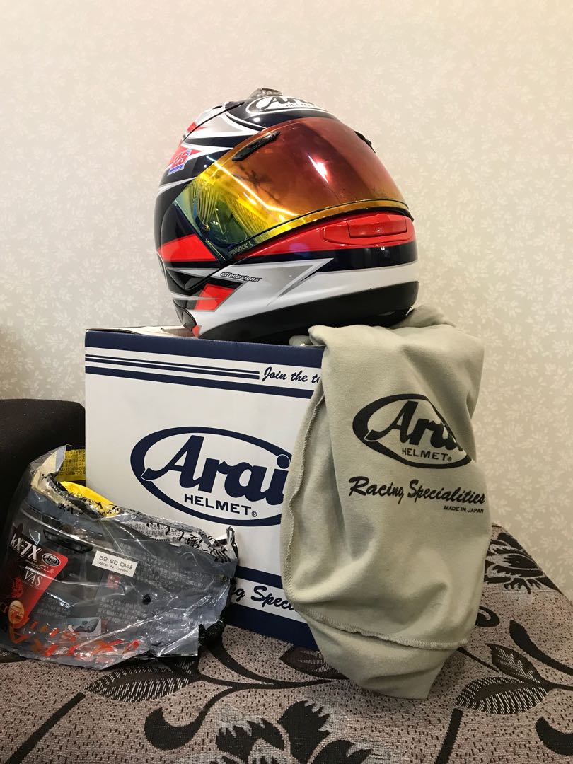 Arai RX7 X RX7X RX7 X Vinales 25 Size L Auto Accessories on