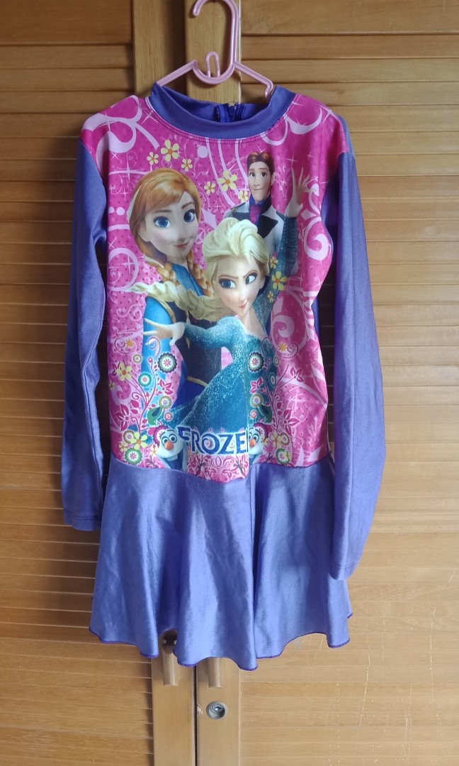 Baju Renang Frozen Bayi Anak Baju Anak Perempuan Di Carousell