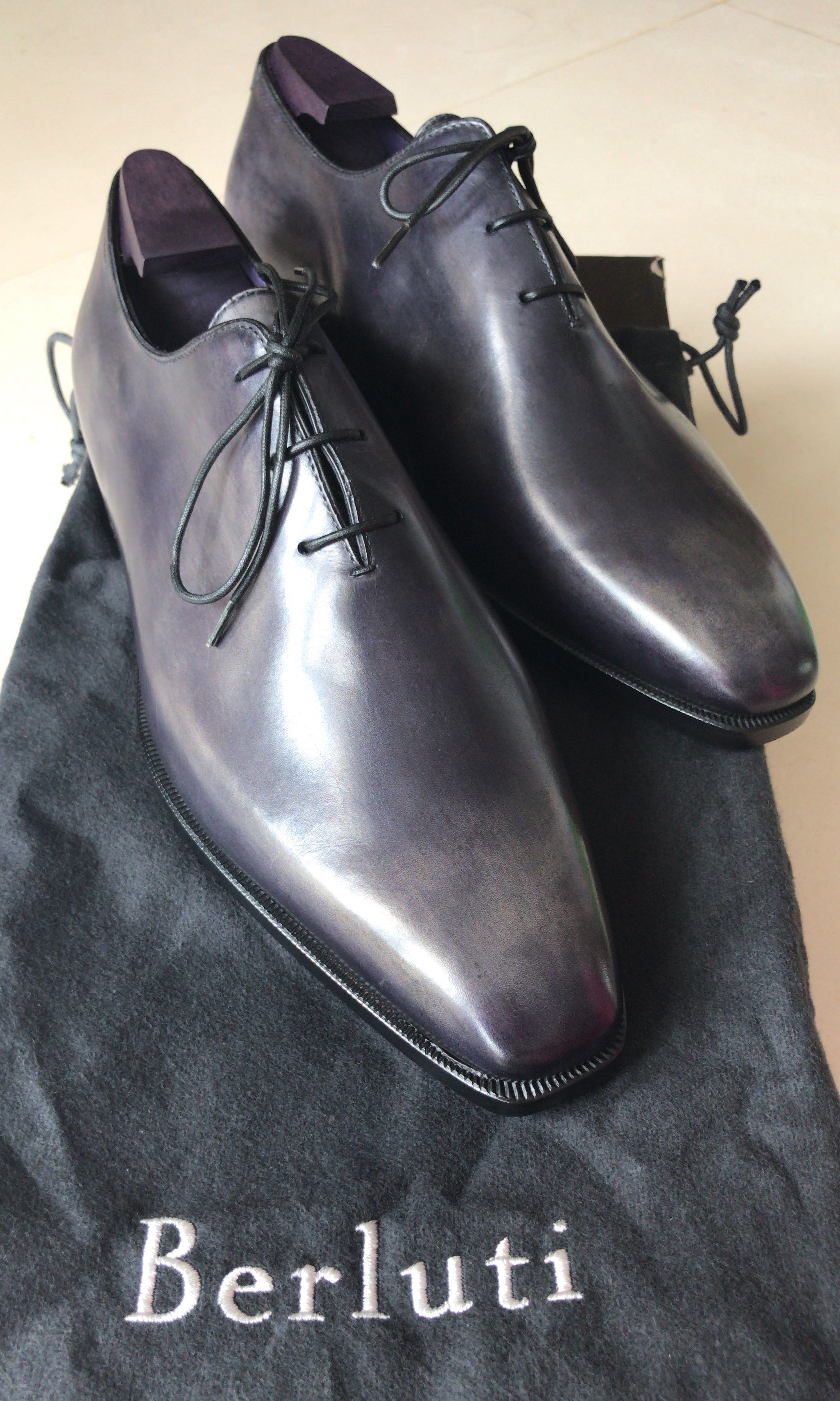 Berluti Alessandro Leather Oxford Men s Fashion Footwear Dress